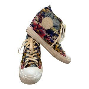 Converse Chuck Taylor Hi-Top Floral Hidden Wedge